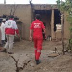 امدادرسانی به ۶۰ نفر در سیلاب مراوه تپه