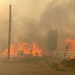 گرمای بی سابقه و آتش سوزی در غرب کانادا/ منازل مسکونی تخلیه شدند